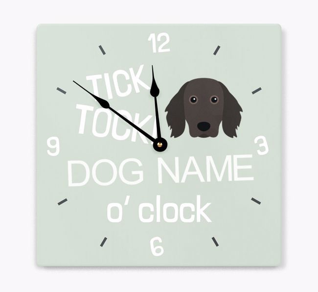 Tick Tock 'O' Clock: Personalized Wall Clock with {breedFullName} Icon